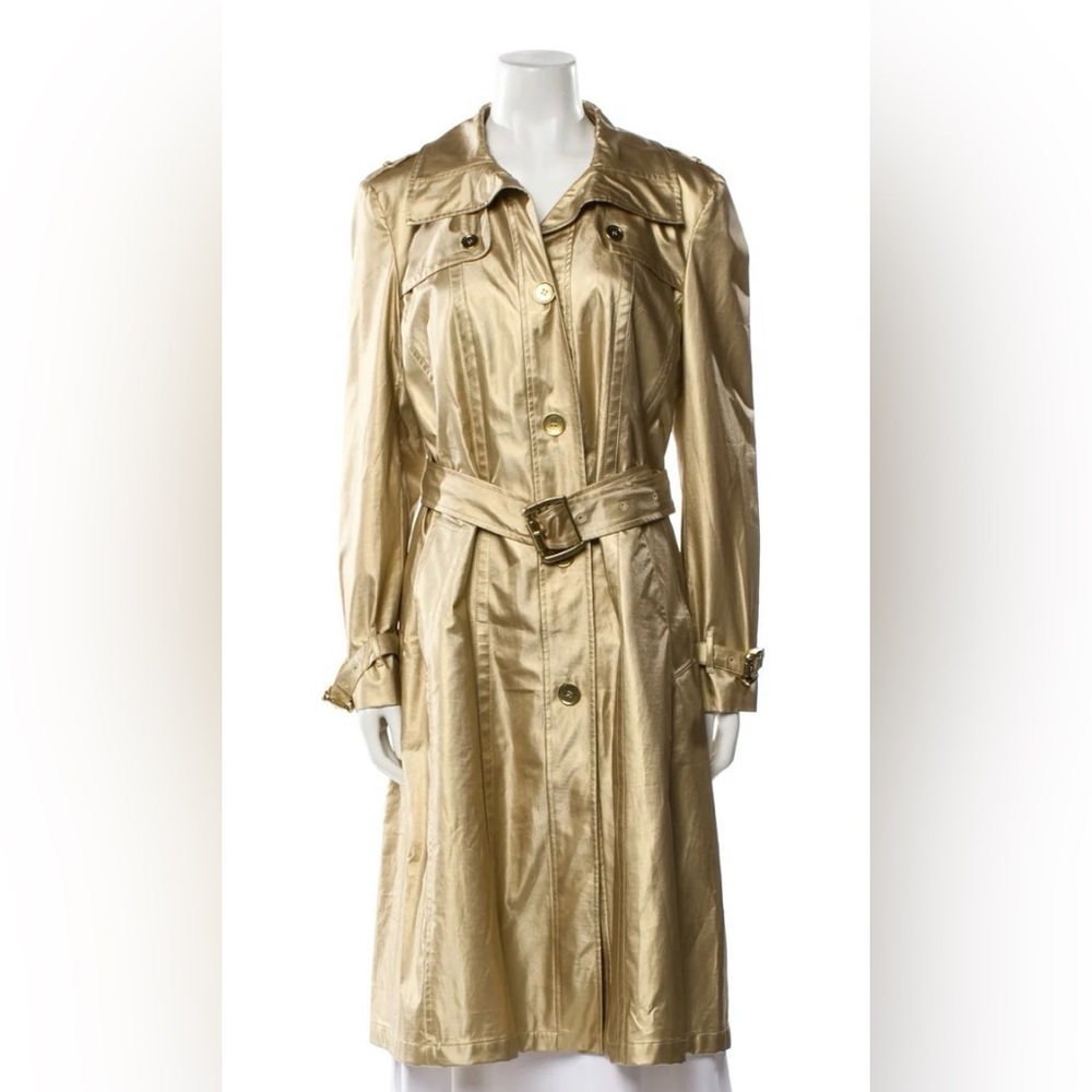 Burberry Gold Women's Trench Coat